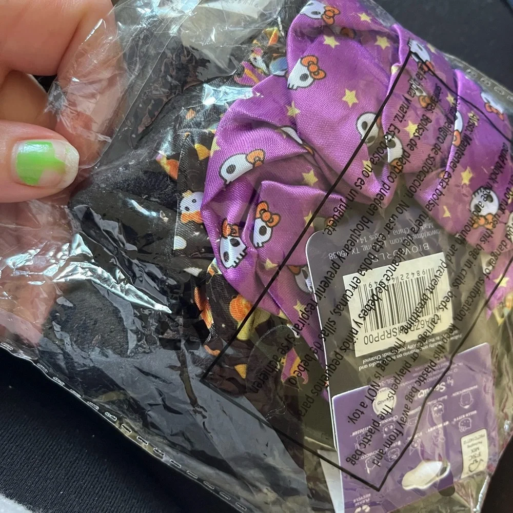 Sanrio Hello Kitty Hair Accessory - Black and Purple - Picture 2 of 2